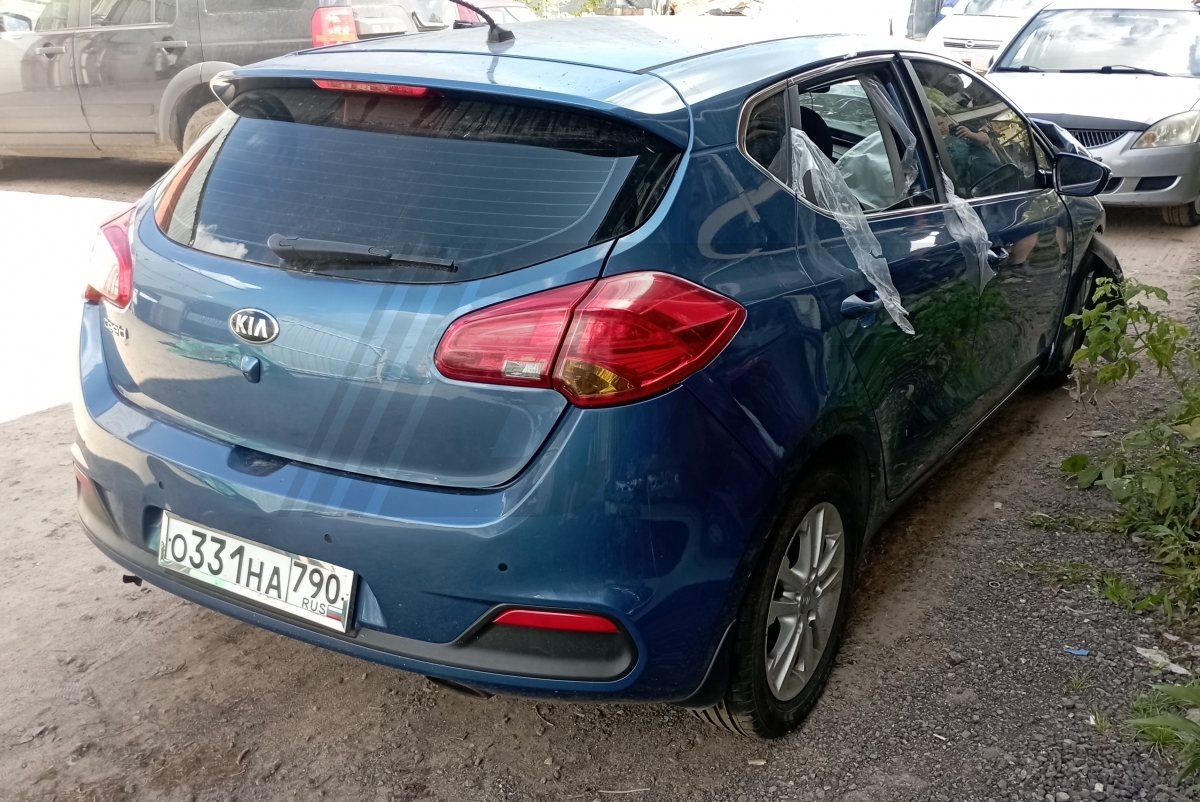 Разборка Kia Ceed 2014 г.в. с пробегом 120 000 км