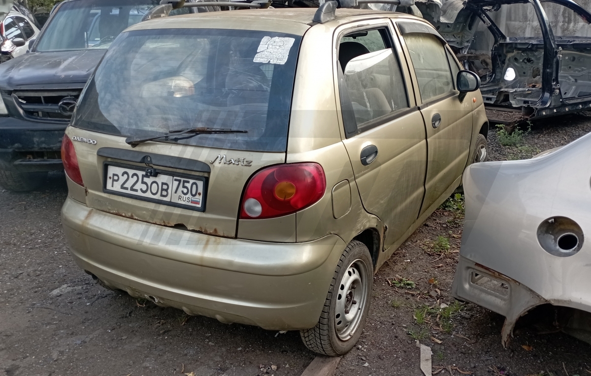 Разборка Daewoo Matiz 2005 г.в. с пробегом 193 000 км