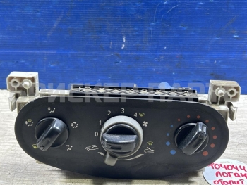Блок управления отопителем, печкой. на Рено Логан 1 поколение LS0G/LS12 6001551698