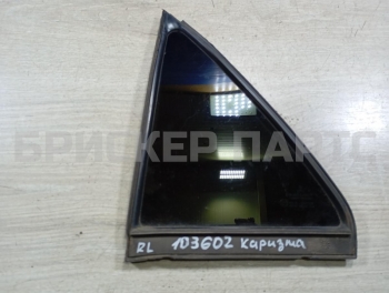 Стекло двери задней левой (форточка) на Митсубиси Каризма 1 поколение MR721971