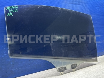 Стекло двери задней правой (боковое, опускное) на Хонда Сивик 8 4D (FD) 73400SNLT00