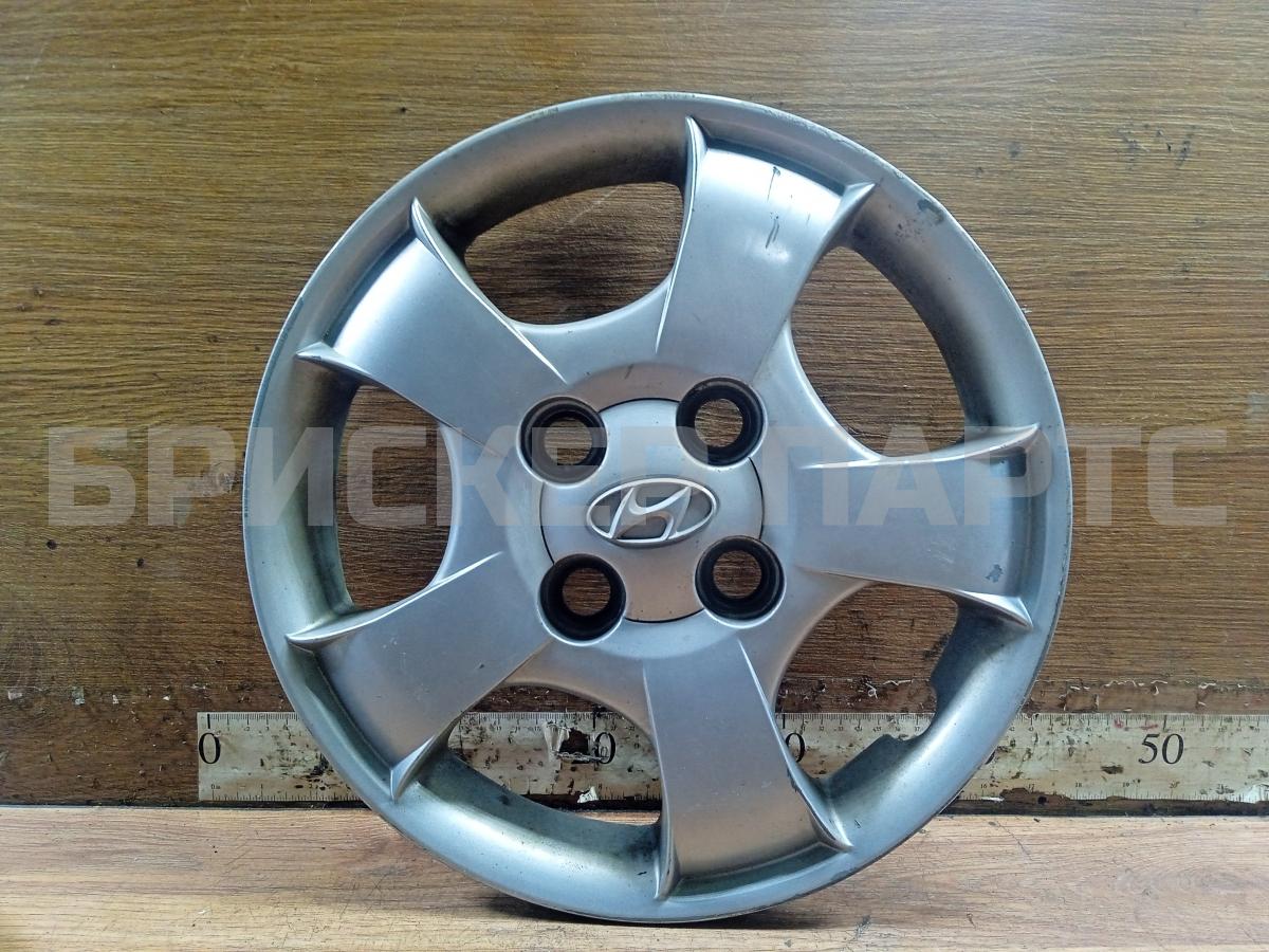 Колпак колеса декоративный G4EC 5296025600 на Hyundai Accent II (LC) ТагАЗ  1999-2012 б/у - 1000 рублей - 79477