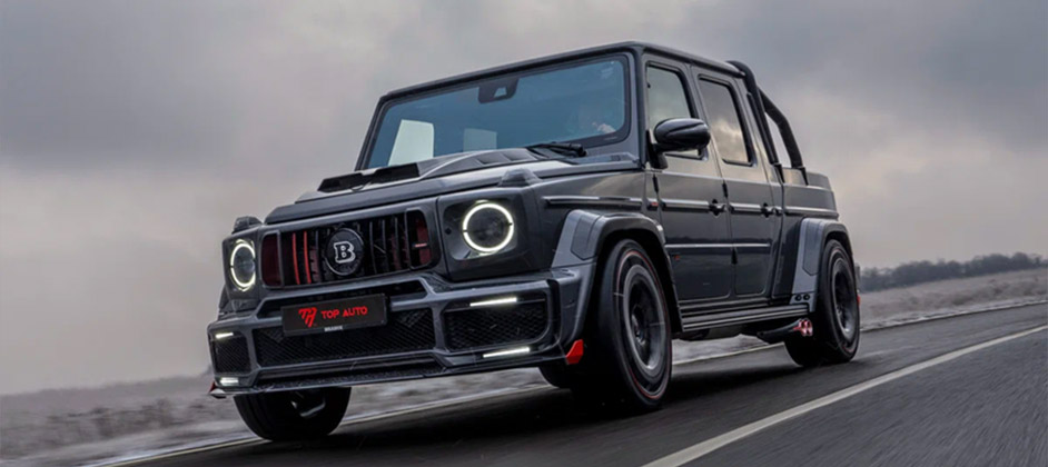 Brabus представляет уникальный пикап P 900 Rocket Edition