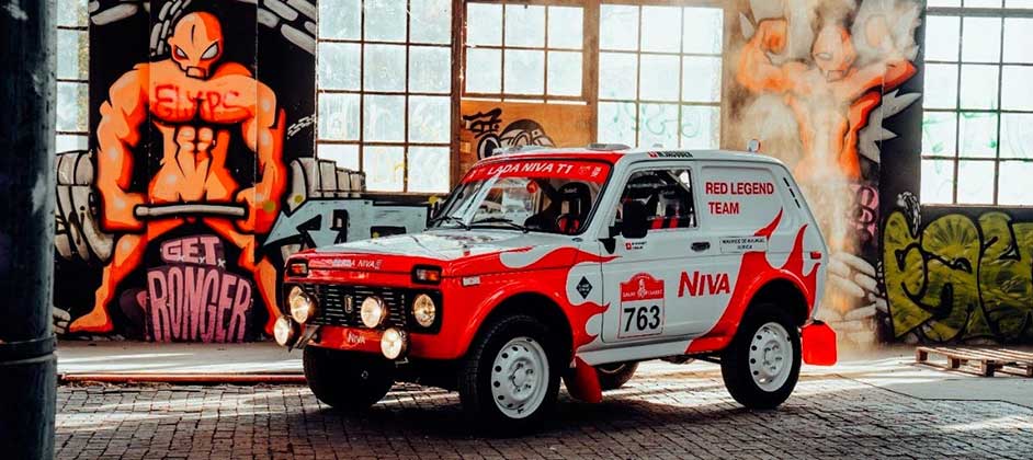 В Швейцарии представили Lada Niva из 80-х для ралли-рейда «Дакар»