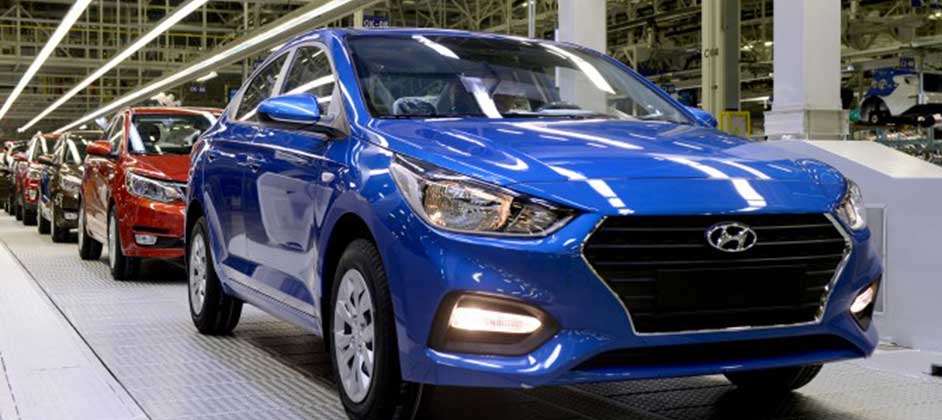 Петербургский завод Hyundai приостановит производство автомобилей