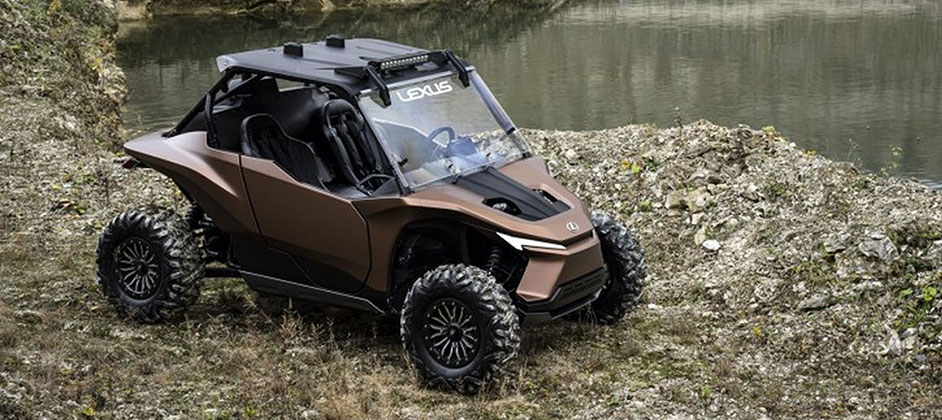 Квадрицикл Lexus ROV Concept опробовал водородный ДВС